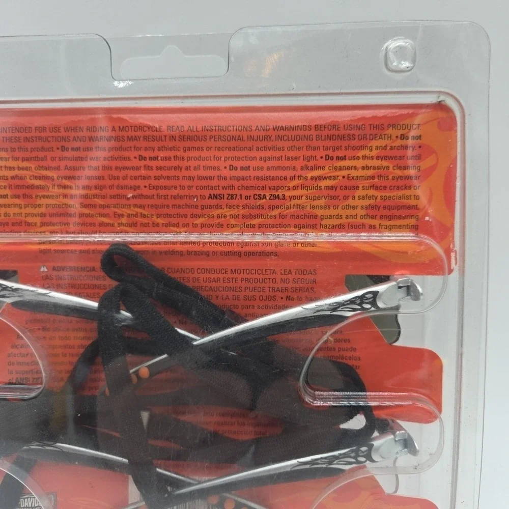 Harley-Davidson Personal Safety Wear Glasses With Tinted Clear Lenses 2011 *READ